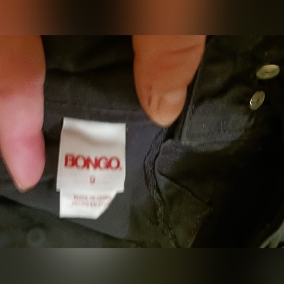 BONGO Womens Skinny Jeans Size 9 Black Stretch Denim Mid Rise - Picture 3 of 4